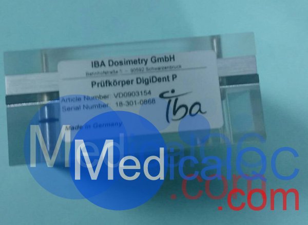 德国IBA Digident数字牙科摄影X光机验收试验测试模体，Digident牙科模体