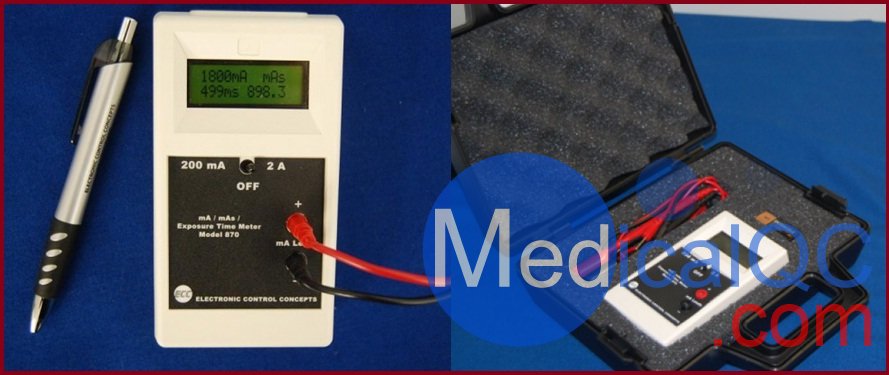 美***ECC 870 mA/mAs表，ECC 870数字毫安表，ECC 870毫安表