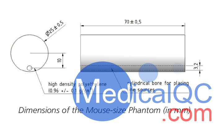 QRM Micro-PET散射模体,QRM-MicroPET-Scatter模体