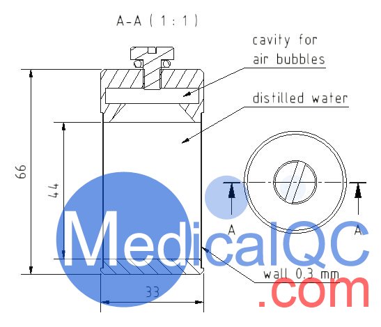 QRM Micro-CT水模体,QRM-MicroCT-Water设计