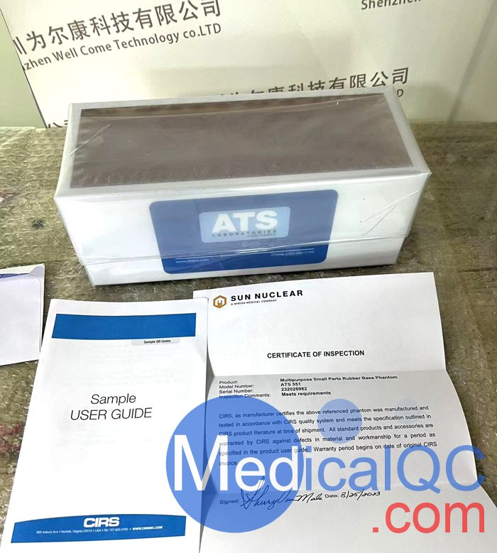 ATS 551微小解剖特征模体，ATS 551超声模体,ATS551小零件模体实拍图