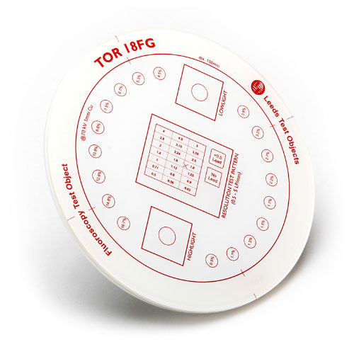 TOR 18FG型X射线模体,Leeds TOR 18FG综合成像性能检测模体