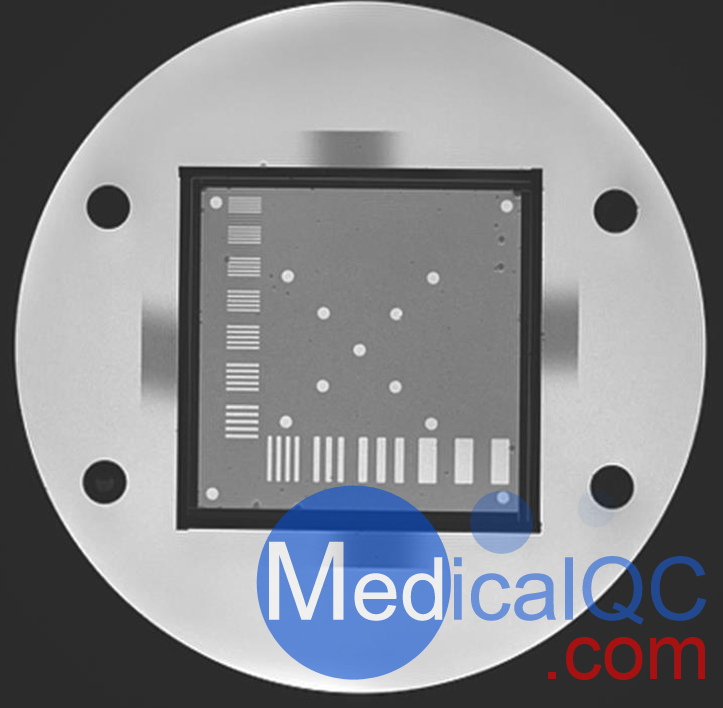 WEK-MRIP MRI质控模体,WEK-MRIP磁共振质控模体成像图