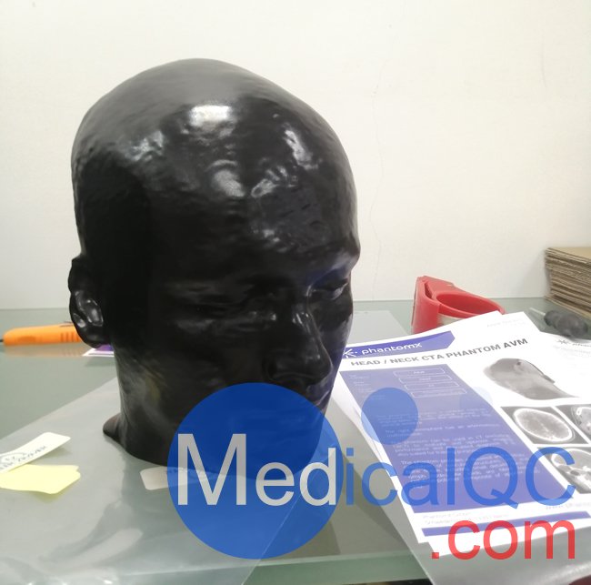 WEK51-04 CTA AVM头部模体,WEK51-04 CT血管造影头模产品实物图