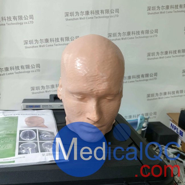 WEK51-04 CTA AVM头部模体,WEK51-04 CT血管造影头模产品实物图